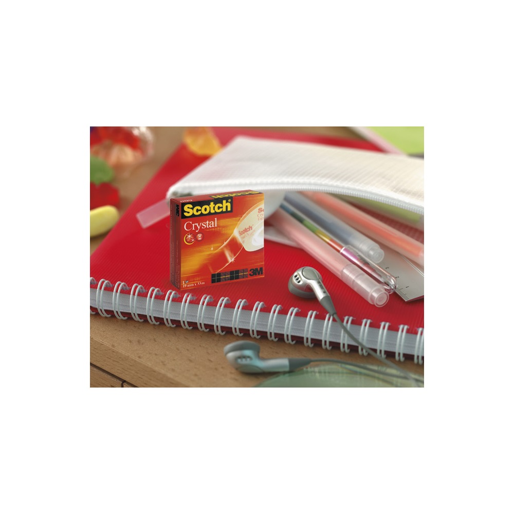 Ragasztószalag 19mmx33m 3M Scotch 600 kristálytiszta - Image 2