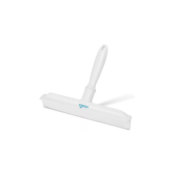 Ablaklehúzó műanyag gumibetétes 30 cm széles Aricasa/Igeax fehér_1059W