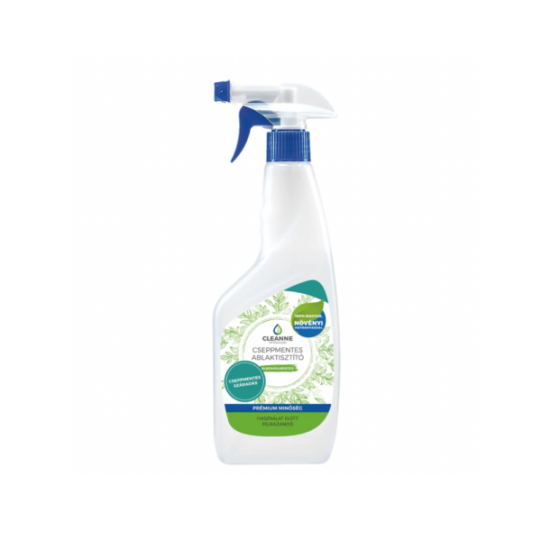 Ablaktisztító cseppmentes szórófejes 500 ml Cleanne_Környezetbarát