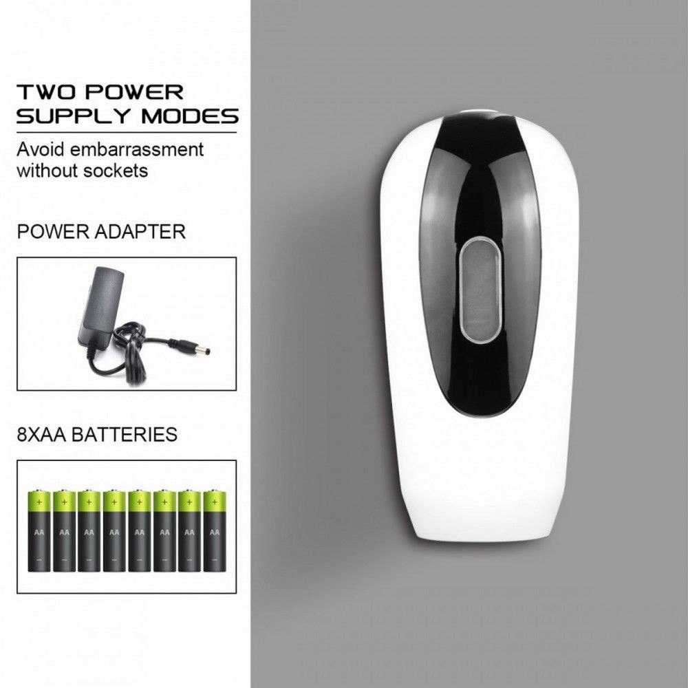 Adagoló szenzoros folyékony szappanhoz és kézfertőtlenítő gélhez 1 liter műanyag SD04 fehér/fekete - Image 2