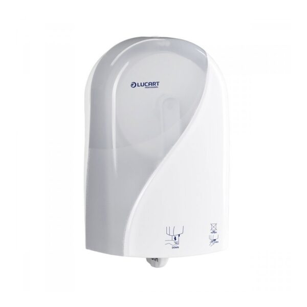 Adagoló toalettpapírhoz műanyag fehér/áttetsző Identity Toilet 2.0 Lucart_892991