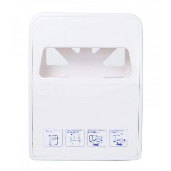 Adagoló toalettülőke takaró papírhoz műanyag Alpha fehér