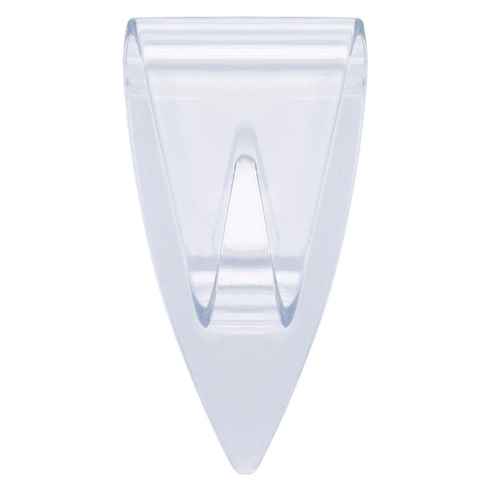 Akasztó öntapadós műanyag 0,2 kg teherbírású 5 darab/bliszter Tesa Powerstrips átlátszó - Image 2