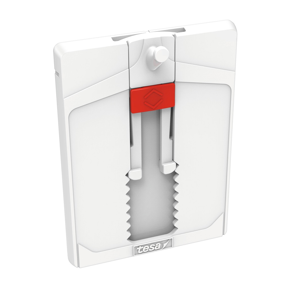 Akasztószög öntapadós, állítható sima felületekhez 4 kg teherbírás 2 darab/bliszter Tesa Powerstrips - Image 4