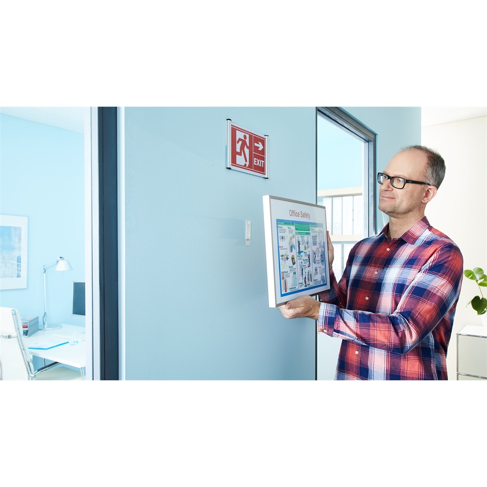 Akasztószög öntapadós, érzékeny felületekhez 1 kg teherbírású 2 darab/bliszter Tesa Powerstrips - Image 2