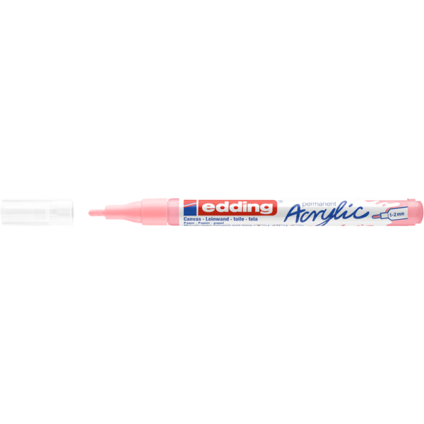 Akril marker 1-2mm, Edding 5300 mályva