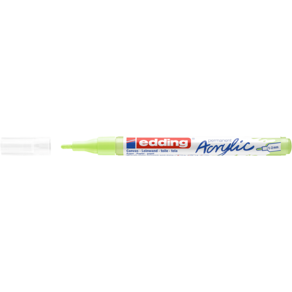 Akril marker 1-2mm, Edding 5300 pasztellzöld