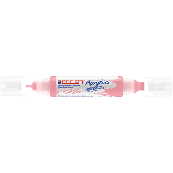 Akril marker 2-3mm, és 5-10mm, 3D kétvégű Edding 5400 mályva
