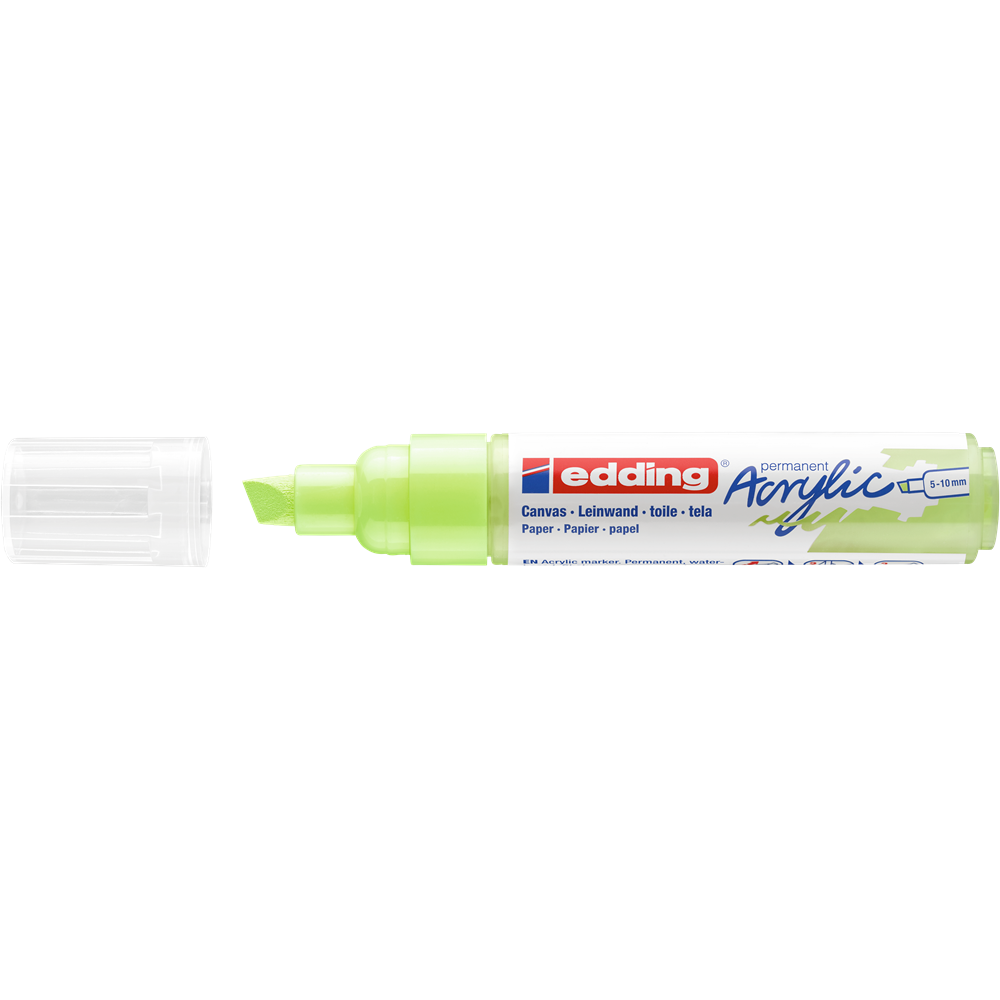 Akril marker 5-10mm, Edding 5000 pasztellzöld