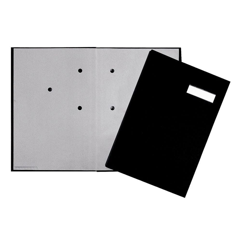 Aláírókönyv, 20lap, A4 Pagna 24192 műanyag borító fekete - Image 2