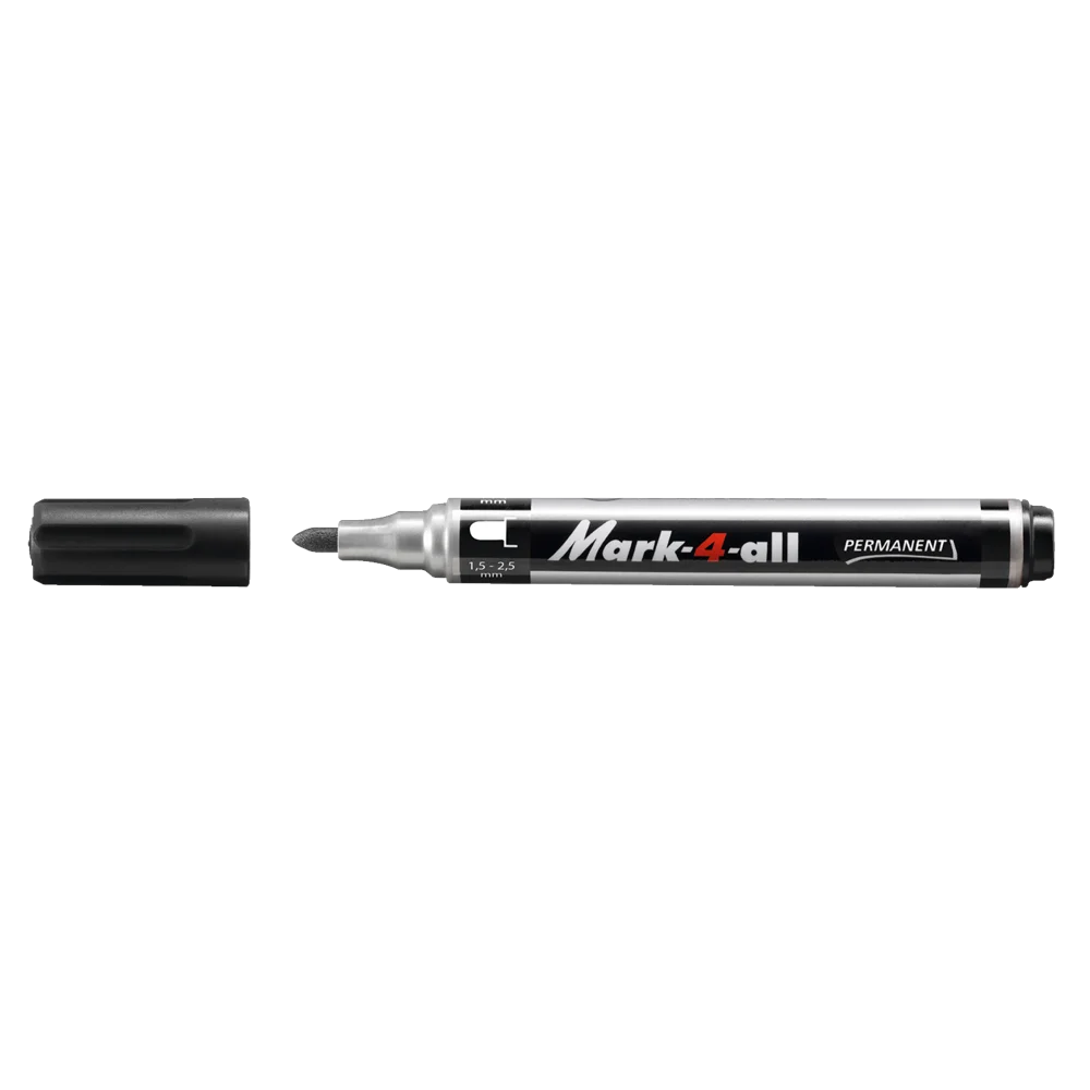 Alkoholos marker 1-4mm, kerek S Stabilo Mark-4-all 651/46 fekete