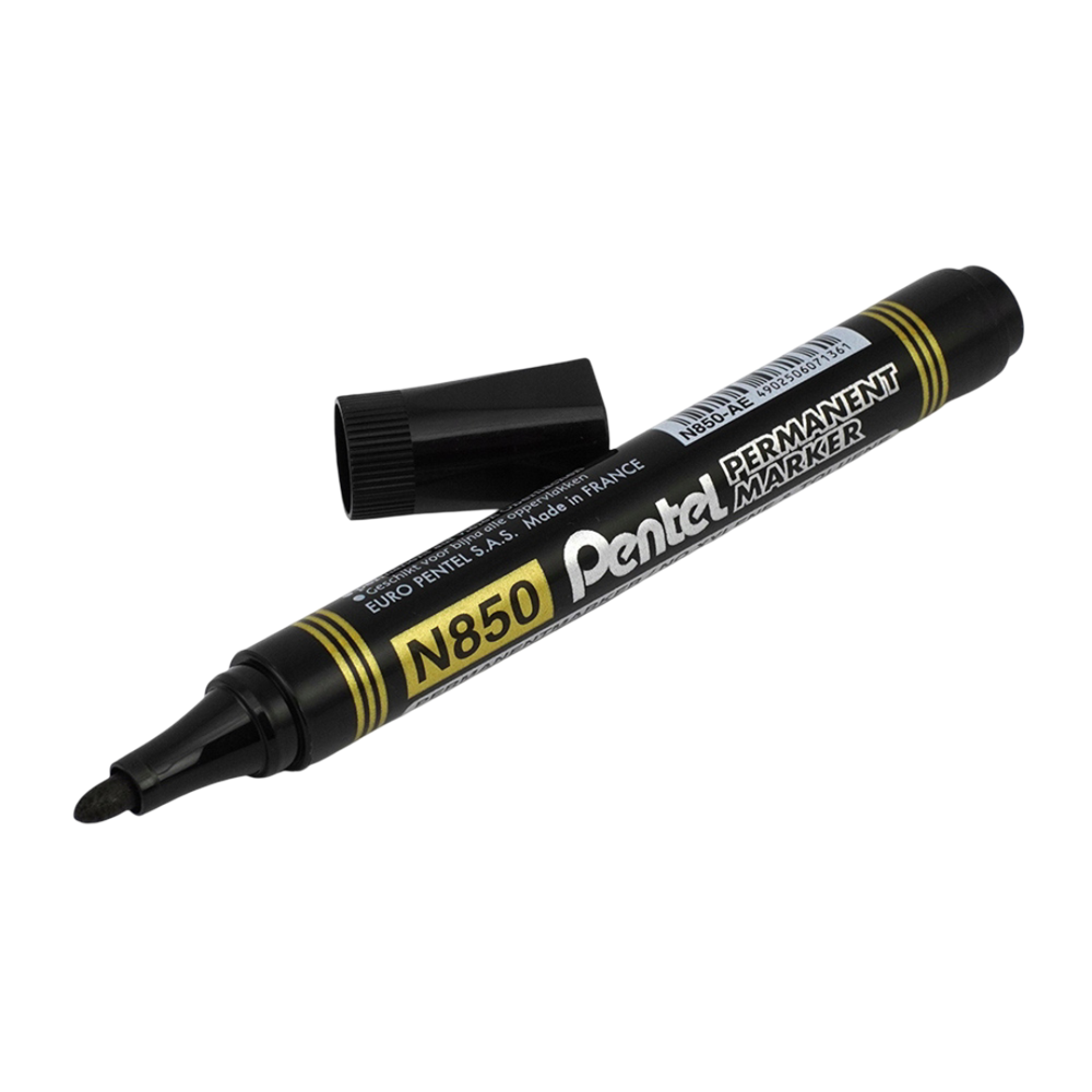 Alkoholos marker 2,1mm kerek N850-AE Pentel fekete