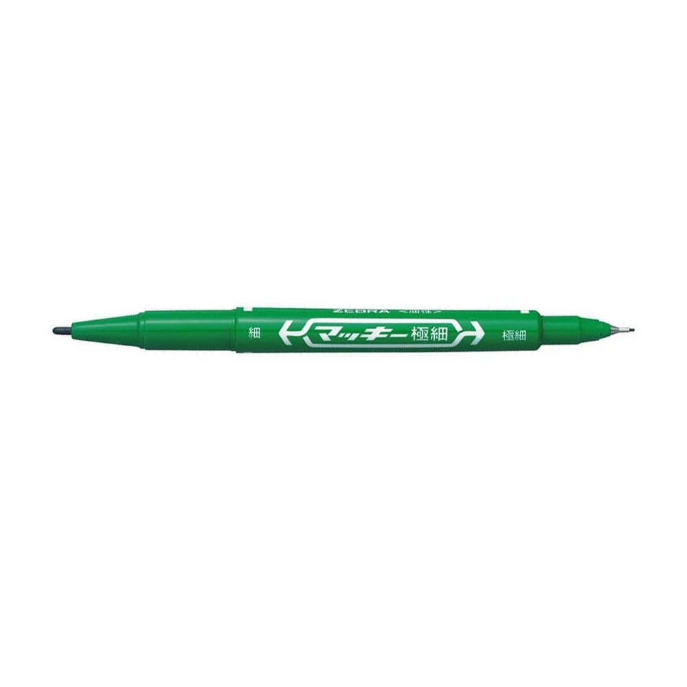 Alkoholos marker Extra fine Zebra MCKIE CARE zöld - Image 2