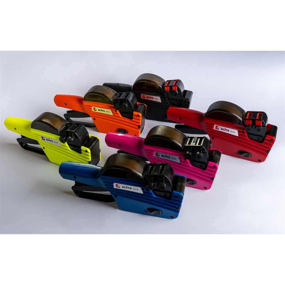 Árazógép 2 soros 6+8 karakter Blitz S14 - Image 2