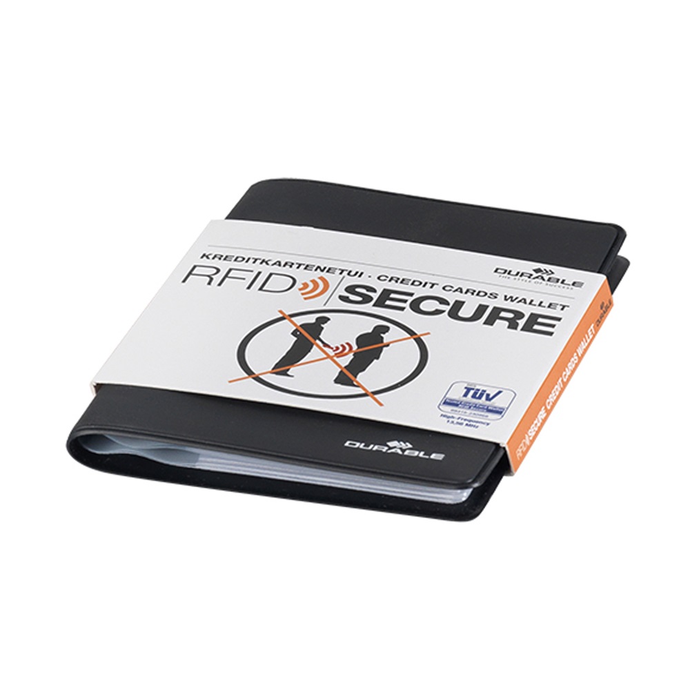 Bankkártya tok 54x86mm, 8 db-os tok RFID védelem Durable - Image 2