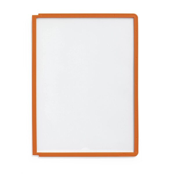 Bemutatótábla panel, A4, 5 db/csomag, Durable Sherpa narancs