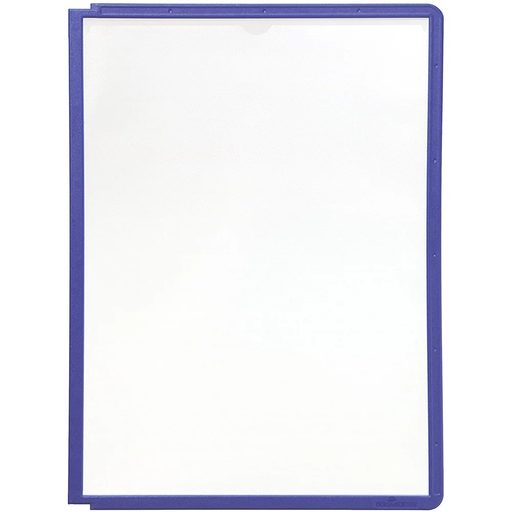 Bemutatótábla panel, A4, 5 db/csomag, Durable Sherpa lila