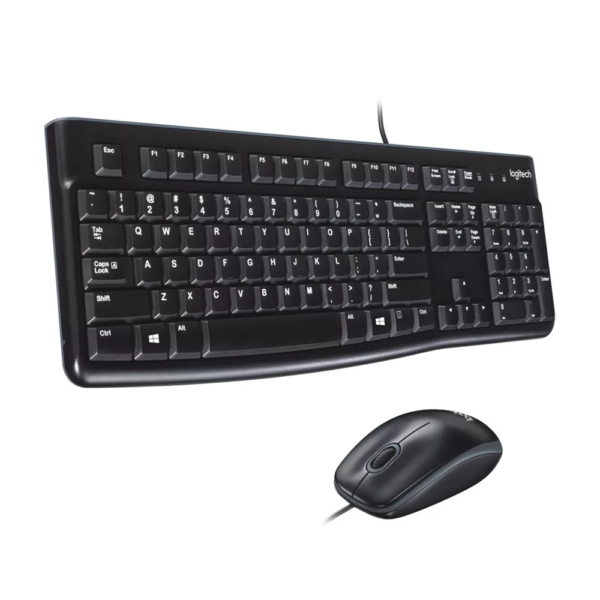 Billentyűzet+egér MK120 - HU - Logitech, fekete