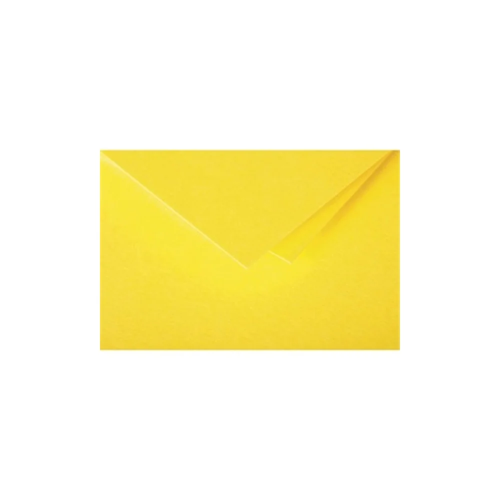 Boríték Clairefontaine Pollen 9x14 cm szilikonos napsárga