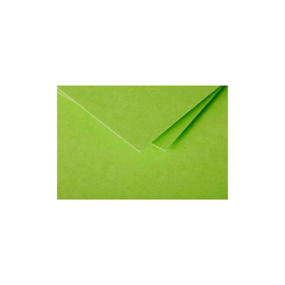 Boríték Clairefontaine Pollen 9x14 cm szilikonos zöld