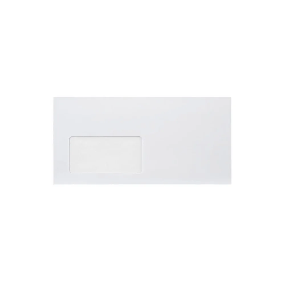 Boríték LA4, öntapadó bal ablakos (45x90mm) A15B20 újrahasznosított Bluering®