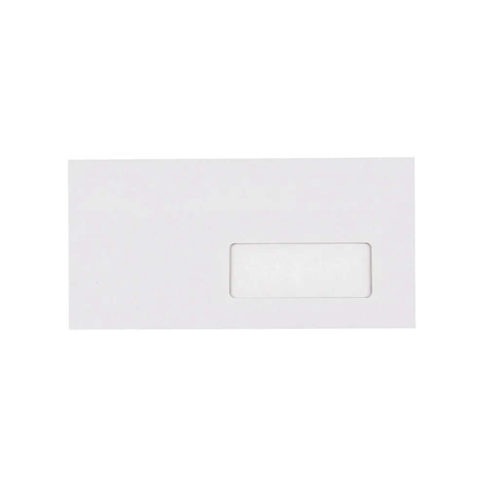 Boríték LA4, öntapadó jobb ablakos 35x90mm, A20J28 újrahasznosított Bluering®