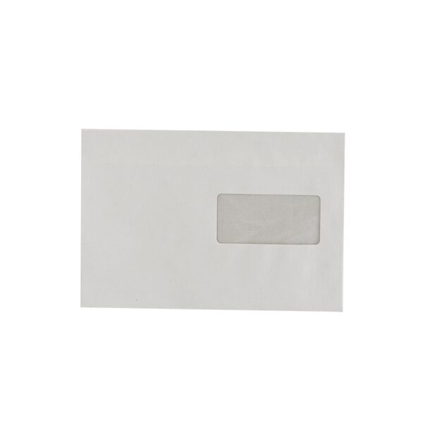 Boríték LC5 öntapadó újrahasznosított jobb ablakos (45x90mm) Bluering®