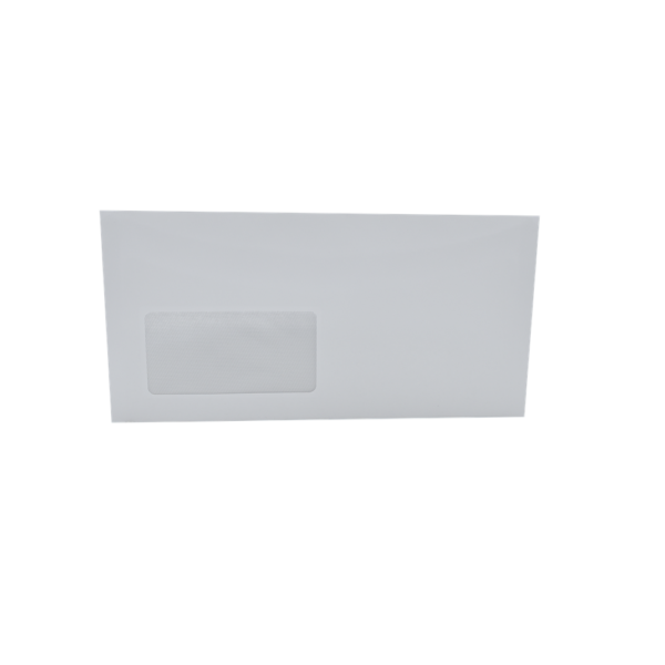 Boríték LC6/5 enyvezett külső záródású bal ablakos 45x90mm 114x229mm B20A15 Bluering®