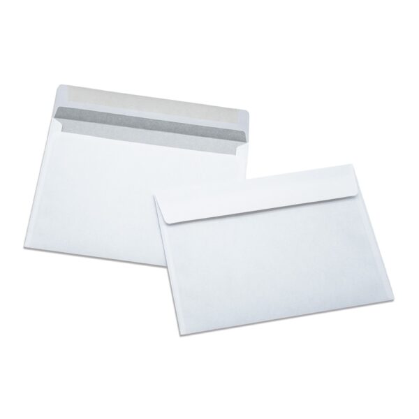 Boríték LC/6 enyvezett bélésnyomott 114x162mm Bluering® fehér