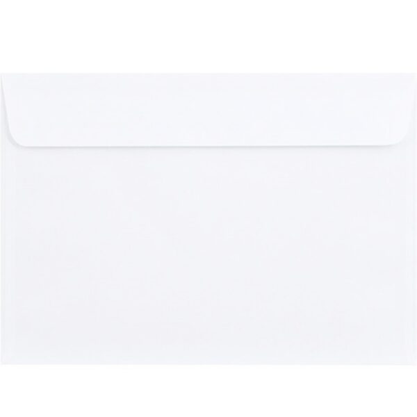 Boríték LC/6 szilikonos bélésnyomott 114x162mm Bluering® fehér