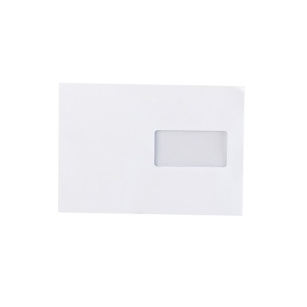 Boríték LC/5 enyvezett bélésnyomott jobb ablakos külső füles 45x90mm 162x229mm J20A60 Bluering® fehér