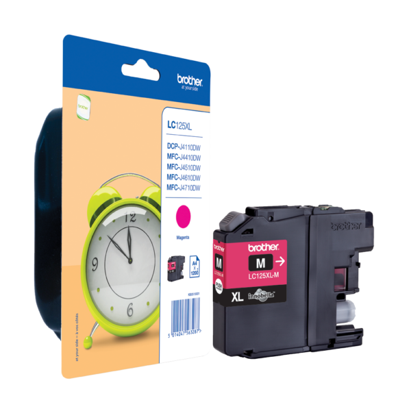 Brother LC125XL tintapatron magenta ORIGINAL