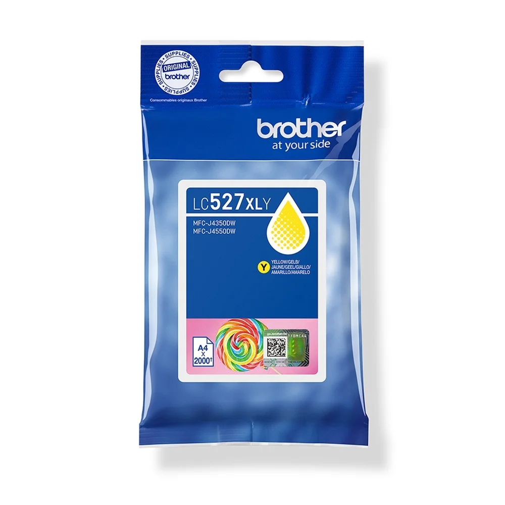 Brother LC527XL tintapatron yellow ORIGINAL