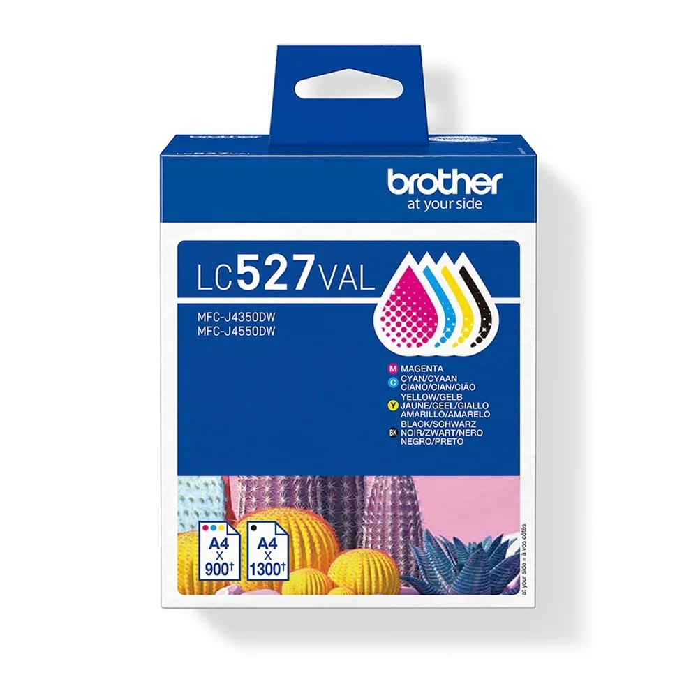 Brother LC527 tintapatron multipack BCMY ORIGINAL