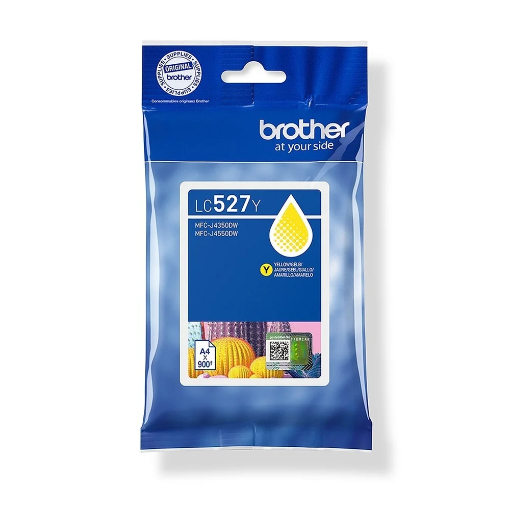 Brother LC527 tintapatron yellow ORIGINAL