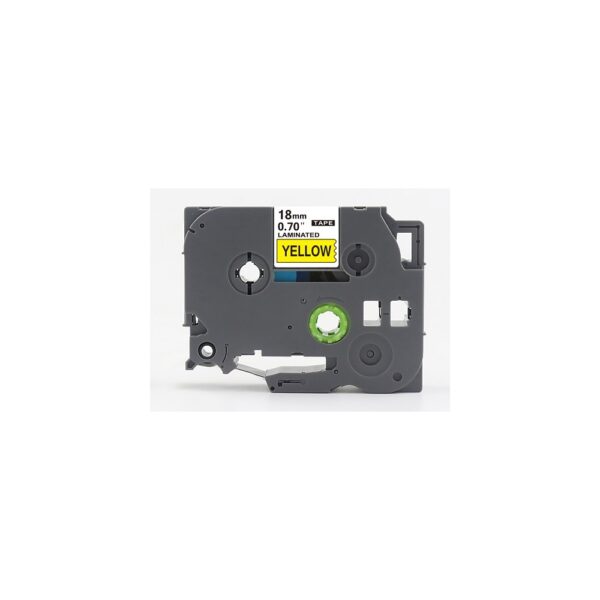 Feliratozógép szalag Brother TZE641 18mm ECO fekete/fehér