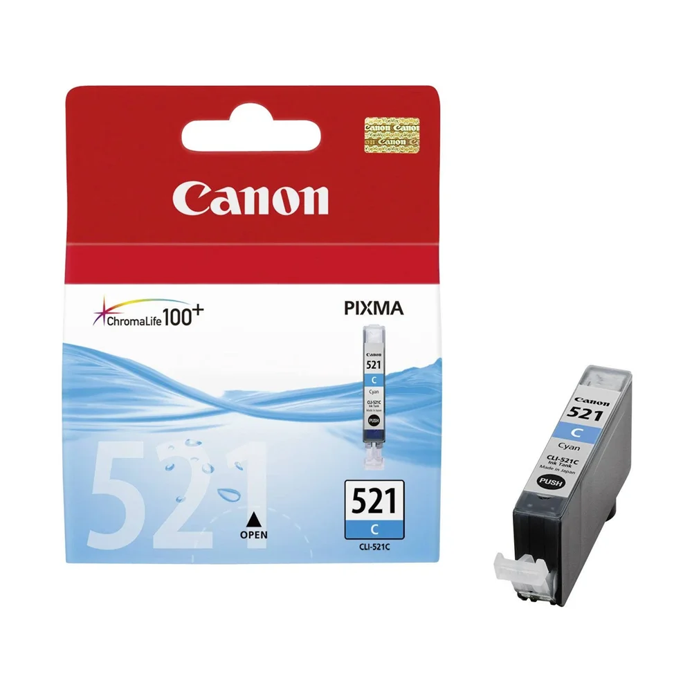 Canon CLI521 tintapatron cyan ORIGINAL