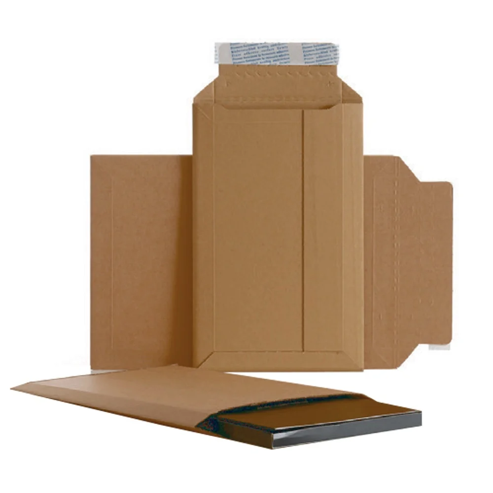 Csomagküldő webshop hullámkarton tasak A2, 414x570mm/434x585mm E-Flute - Image 3