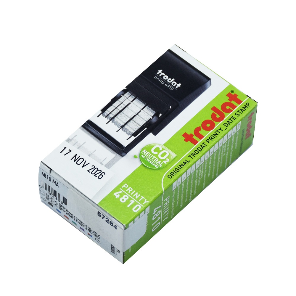 Dátumbélyegző 4810 MA Trodat nap számmal -hónap számmal - év számmal dátumformátumban - Image 2