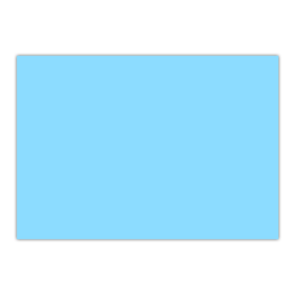 Dekor karton 2 oldalas 50x70 cm, 200g 25ív/csomag, Bluering® világoskék