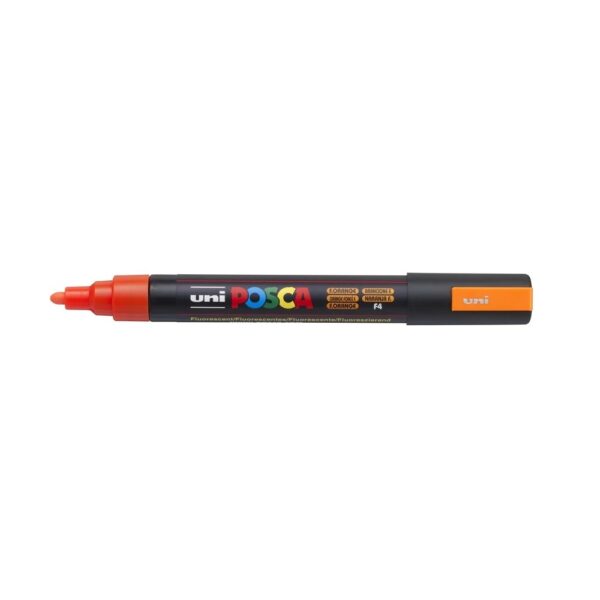 Dekormarker 1,8-2,5mm, Uni-Posca PC-5MR fluor narancs