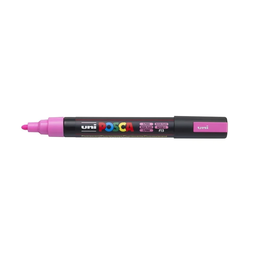 Dekormarker 1,8-2,5mm, Uni-Posca PC-5MR fluor rózsaszín