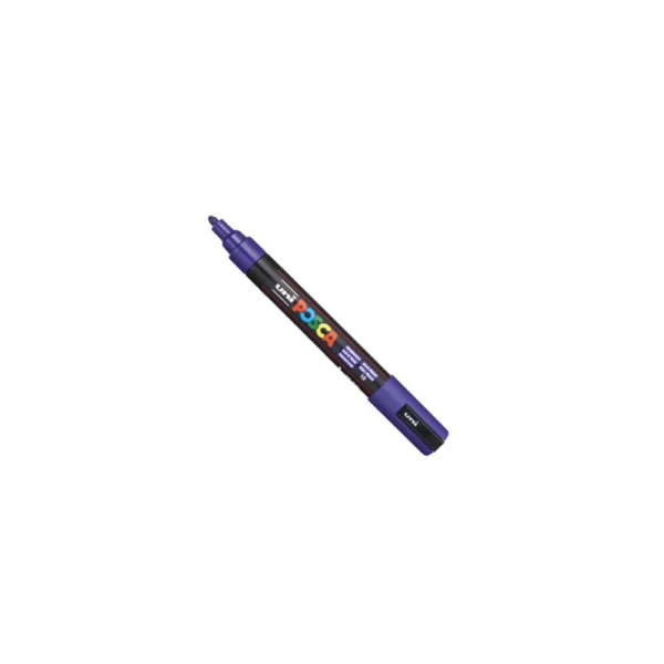 Dekormarker 1,8-2,5mm, Uni Posca PC-5M poroszkék