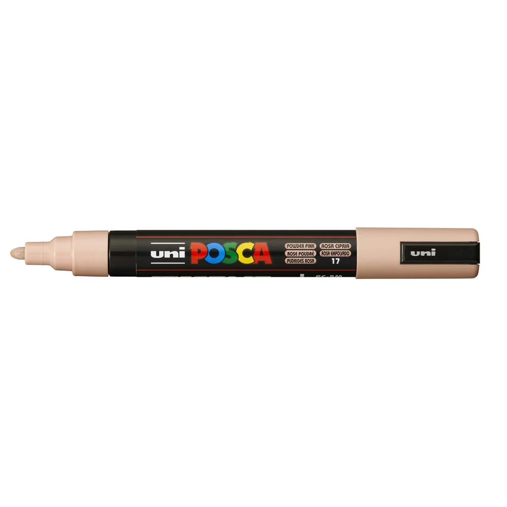 Dekormarker 1,8-2,5mm, Uni Posca PC-5M púder rózsaszín - Image 2