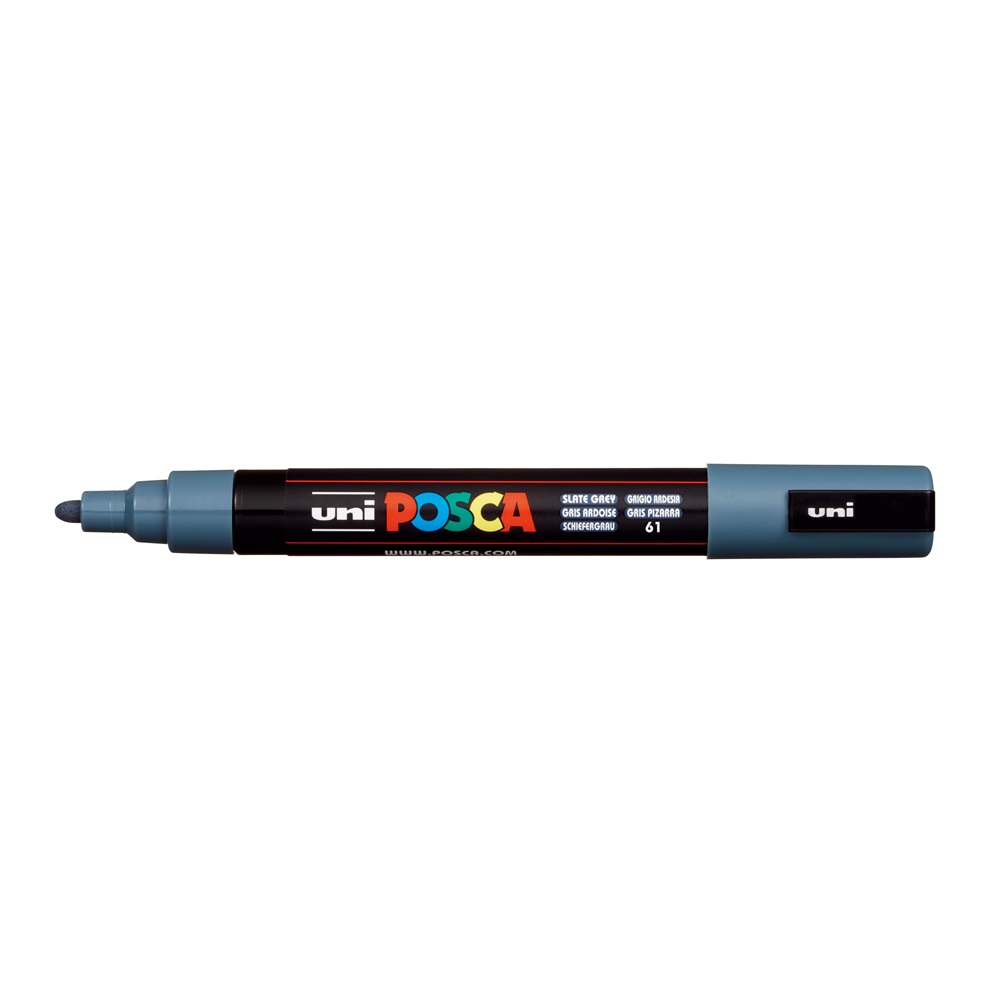 Dekormarker 1,8-2,5mm, Uni Posca PC-5M szürke - Image 2