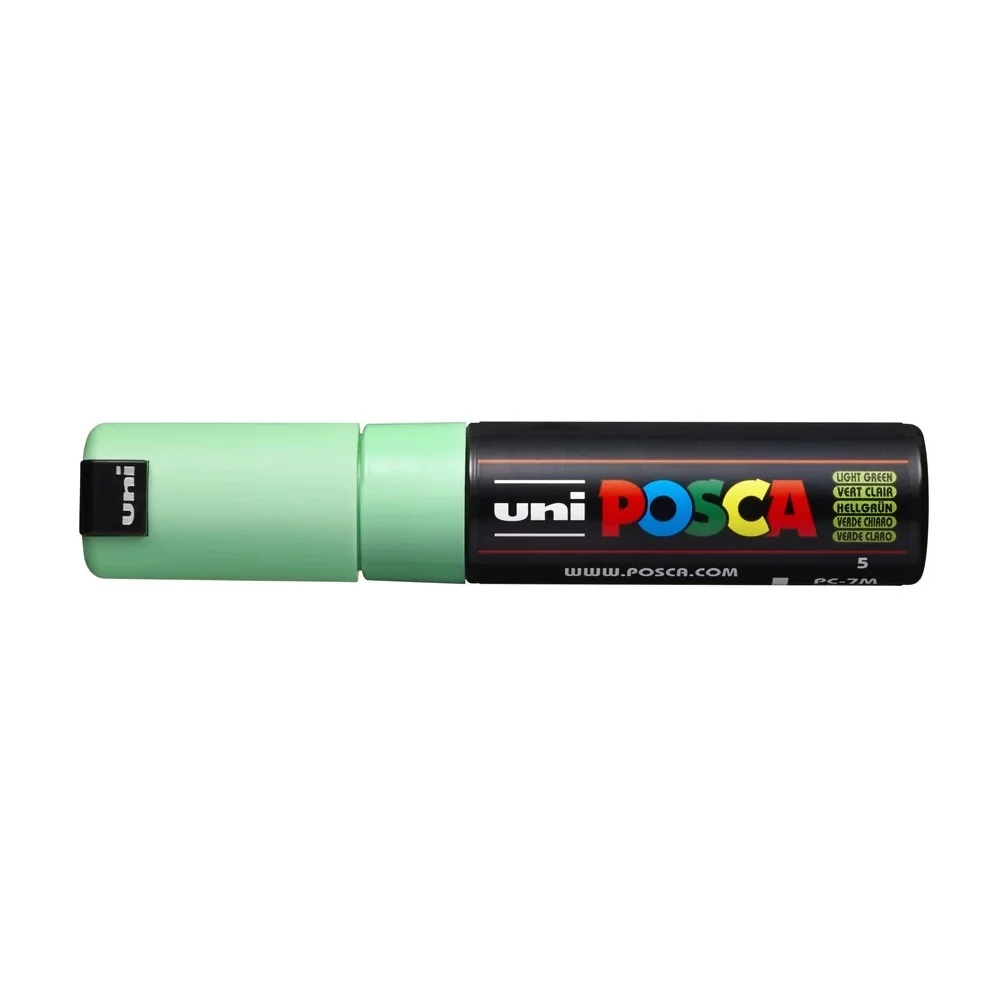 Dekormarker 4,5-5,5mm, Uni-Posca PC-7M világoszöld