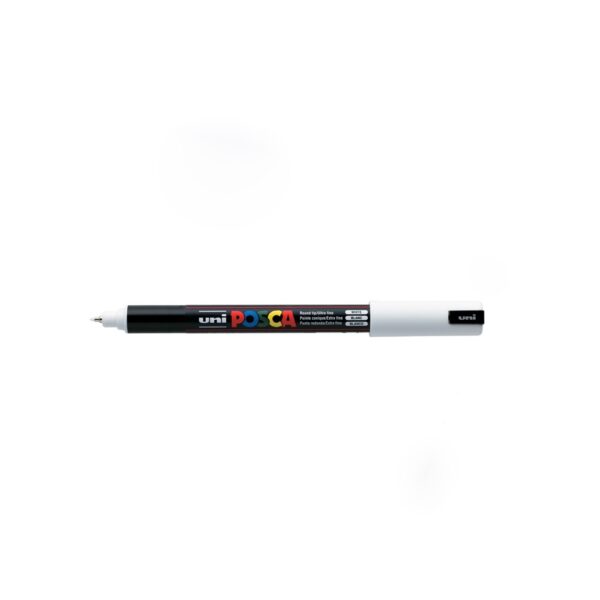 Dekormarker 0,7mm, Uni Posca PC-1MR fehér