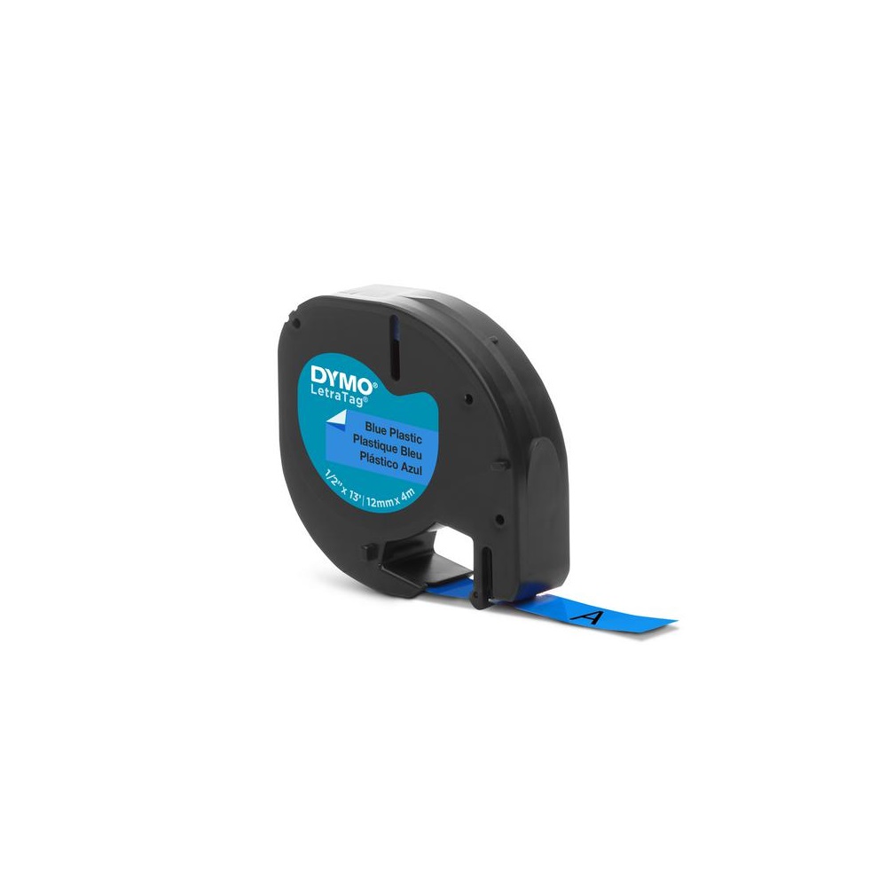 Feliratozógép szalag Dymo Letratag S0721650/59426 12mmx4m ORIGINAL kék - Image 3