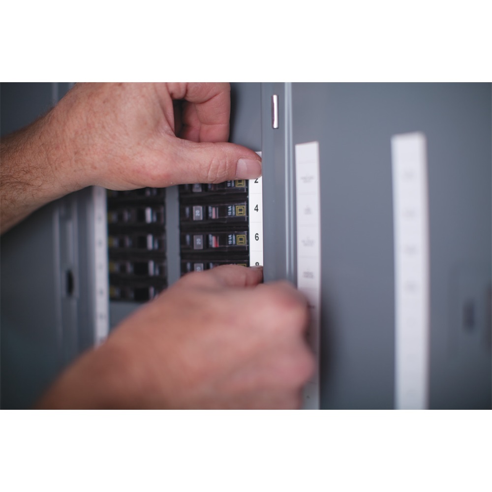 Feliratozógép szalag Dymo S0718600/18444 12mmx5,5m, ORIGINAL, fekete/fehér - Image 8