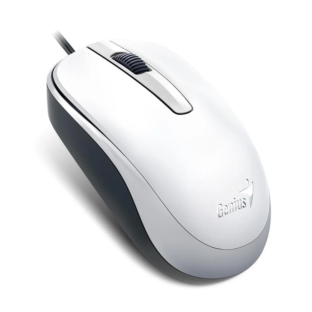 Egér optikai vezetékes DX-120 Genius fehér